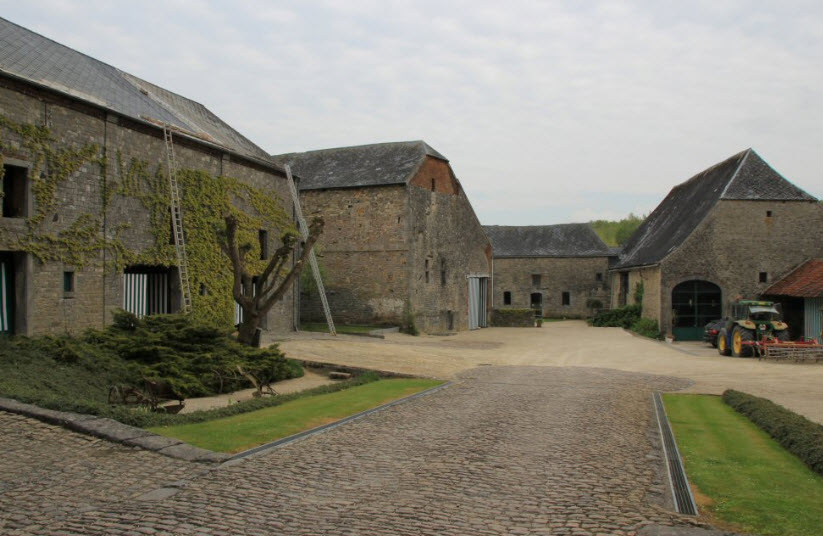 Chateau-Ferme de Cour-sur-Heure, Belgium
